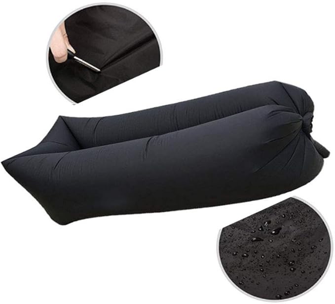Inflatable Lounger Air Chair Sofa Bed Lazy Bag Sofa Been Sleeping Sand Beach Lay Bag Couch
