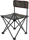 Portable Camping Chair Ultralight Folding Chair for Outdoor Activities High Load Beach Hiking Fishing Backpacking Chair with 600D Oxford Fabric