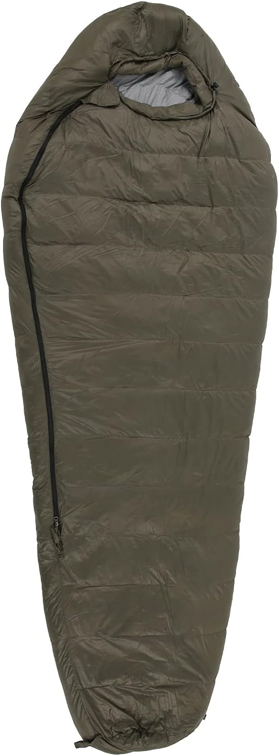 Outdoor Camping Sleeping Bag Lightweight Warm Soft Skin No Air Leakage for Adults Hiking Camping Travel 320T 50D Lining 1500g Duck Down Filling 205 x 88cm