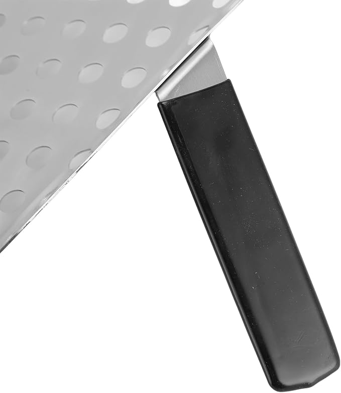 MAVIS LAVEN Stainless Steel Fries Scoop Ergonomic Handle MultiFunctional Scoop for Popcorn and French Fries 7.7 X .5 X 4.3in Size