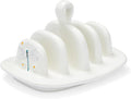 Cooksmart British Designed Ceramic Toast Rack | Toast Holder Perfect for Breakfast | Toast Racks for All Types of Kitchens - English Meadow