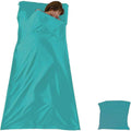 Sleeping Bag Liner Cotton Lightweight Travel Sleep Sack Sleeping Sheet for Adults Camping Hiking Picnic Travel Hotel Backpacking