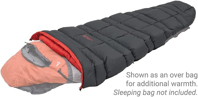 ALPS Mountaineering Pinnacle Quilt - Charcoal/Red