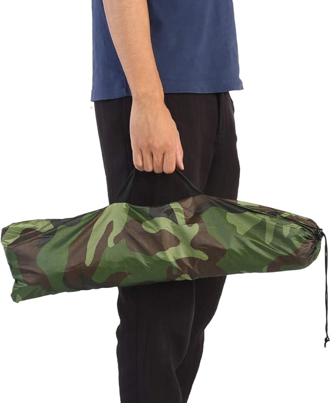 Waterproof Camouflage Tent Camping Tent Lightweight for Hiking One Person