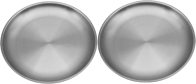 Stainless Steel Outdoor Camping Mess Kits - Includes Forks Spoons Knives Chopsticks Food Clip Plates - Portable Cutlery Bag