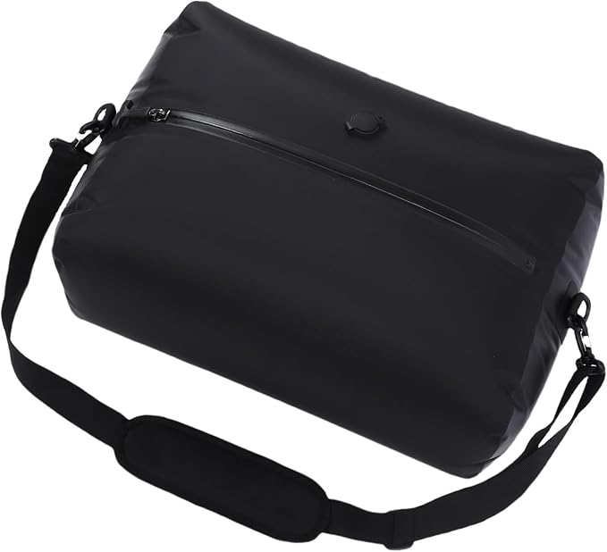 Ymiko TPU Vacuum Compression Bag with Shoulder Strap 70D Nylon TPU 20 to 35L Rainproof Compression Bag Ideal for Travel Gym Use Outdoor Camping
