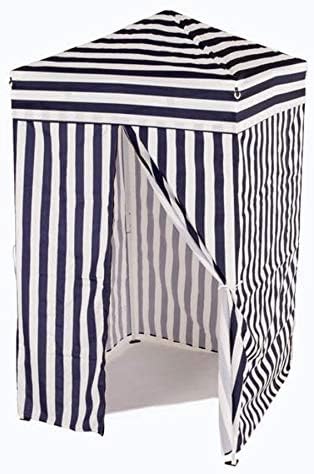 Impact 4'x4' Pop up Changing Dressing Room Black and White