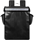 Insulated Delivery Backpack Thermal Food Bag Leakproof with Reflective Strip Catering Bag Insulation Bag for Picnic Delivery Black