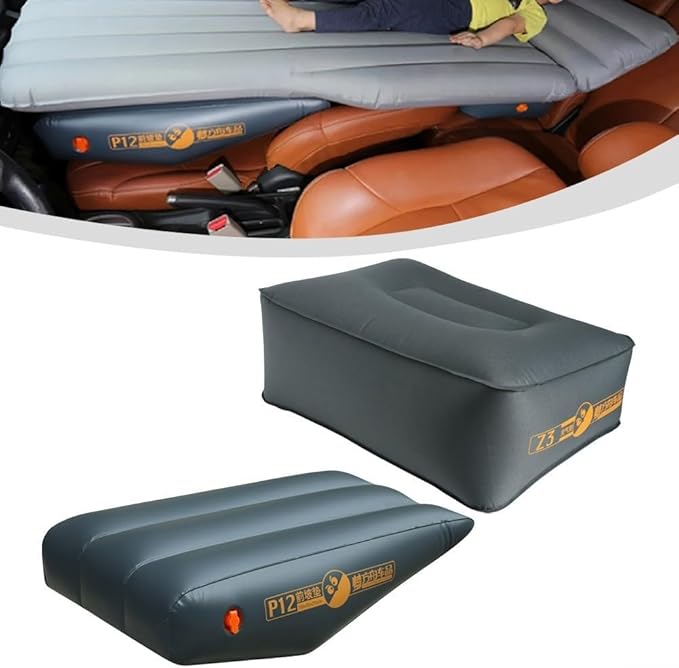 Travel Inflatable Mattress for Car with Front Slope Pad and Cushions Air Bed (P12)