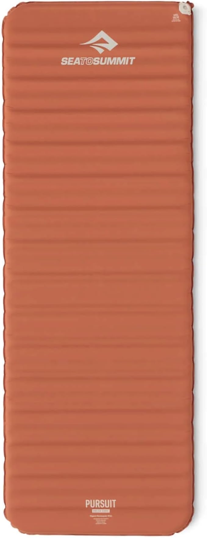 Sea to Summit Pursuit Self-Inflating Sleeping Mat for Camping and Backpacking Rectangular - Regular (72 x 25 x 2 inches)