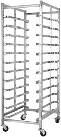 12-Tier Bakery Rack On Wheels - Heavy-Duty Cooling Cart Versatile Drying Rack for Home &amp Commercial Kitchen Baking Perfect for Cooking Food Prep &amp Storage