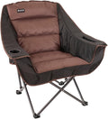 MacSports Modern Club Chair-Brown