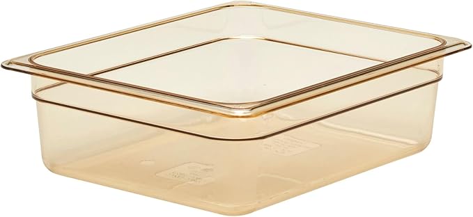 Cambro 24HP772 Sandstone High Heat 1/2 Size x 4 D Food Pan