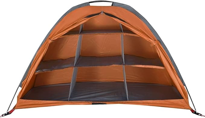 YAFF Storage Tent 9 Compartments Gray and Orange WaterproofSporting GoodsOutdoor RecreationCamping &amp HikingTents94376