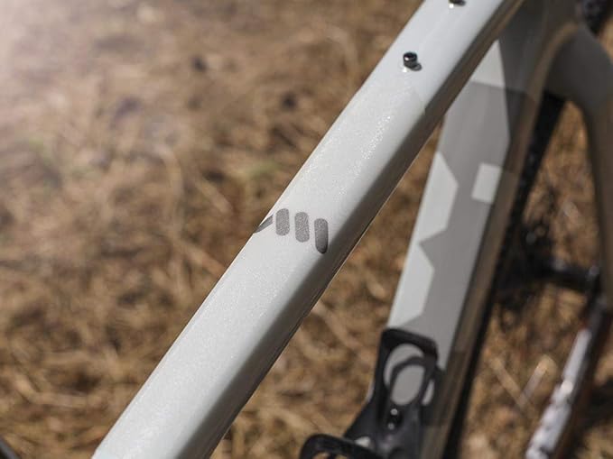 Bike Frame Protection Kit - 18-Piece Clear Film for Gravel &amp Road - Ultra-Light 200µm PVC Scratch-Resistant Easy DIY Install