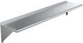 NSF Certified 18 Gauge Heavy Duty Stainless Steel Wall Shelf with Brackets for Kitchens Utility Rooms Storage Offices &amp Home (72x12)