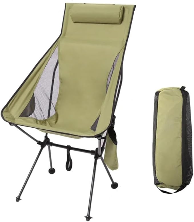 Outdoor Folding Chair Camping Portable Widened Beach Fishing