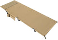 Camping Cot Portable Easy-to-Assemble Folding Outdoor Bed Mat Office Nap Sleeping
