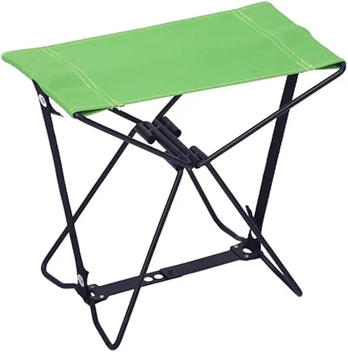 Lightweight Oxford Cloth Portable Folding Stool – Mini Outdoor Stool for Camping Travel Fishing &amp Queuing(Fruit Green S)