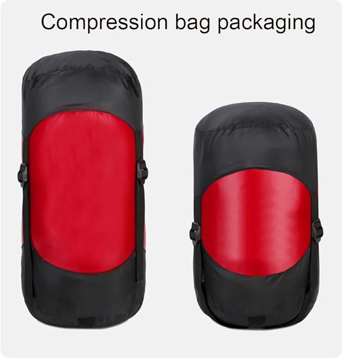 Filling 1000g White Goose Down Winter Sleeping Bag Envelope Sleeping Bag with Removable Cap Backpack Sleeping Bag for Hiking Camping