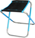 BESPORTBLE Convenient Portable Folding Stool Lightweight and Compact Camping Chair for Outdoor Activities Fishing Beach and BBQ Folding Seat for Easy Storage and Transport