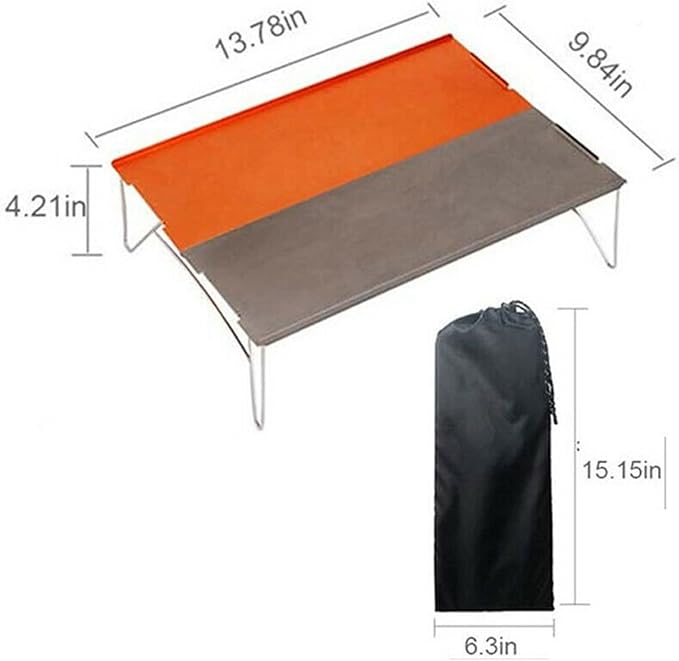 Picnic Tables Folding Camping Table Portable Beach Collapsible Picnic Table+Bag Aluminum Alloy Outdoor Mini Barbecue Table Tea Desk