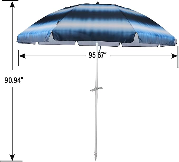Member's Mark Beach Umbrella (Nautical)