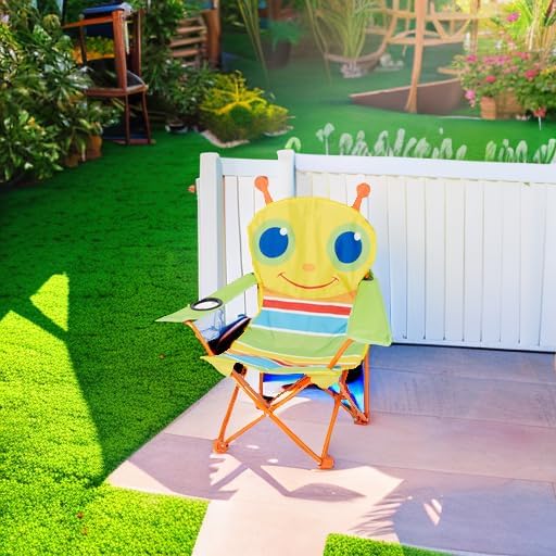 Melissa &amp Doug Sunny Patch Giddy Buggy Folding Lawn &amp Camping Chair (Frustration-Free Packaging)