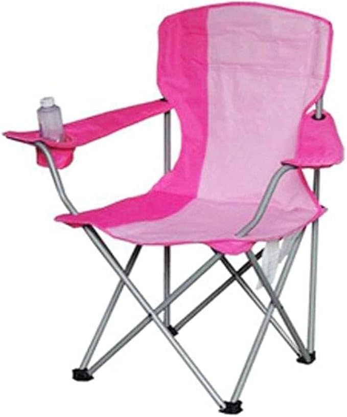 Outdoor Folding Camping Chair with Armrests Large Cup Holders Ultralight Aluminum Frame Portable for Fishing Hiking Beach Picnic Patio