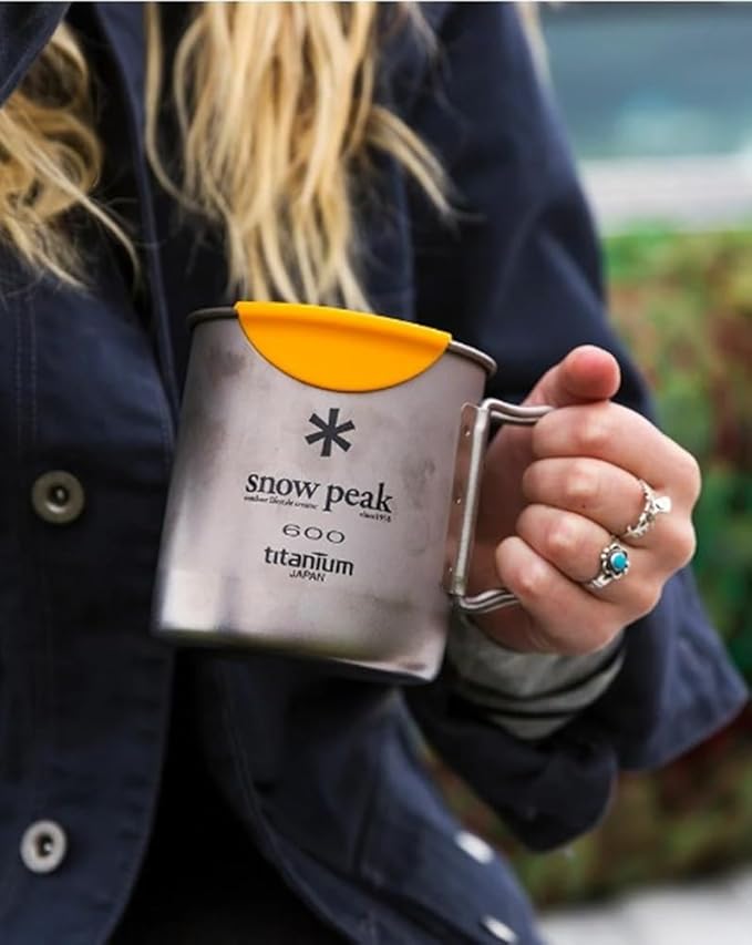 Snow Peak Lightweight Single Wall Titanium Backpacking Camping Mug