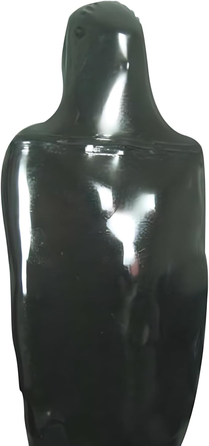 Full Cover Latex Sleeping Rubber Sleepsack Bag Chest Zipper Tight Bodybag Suffocating Game