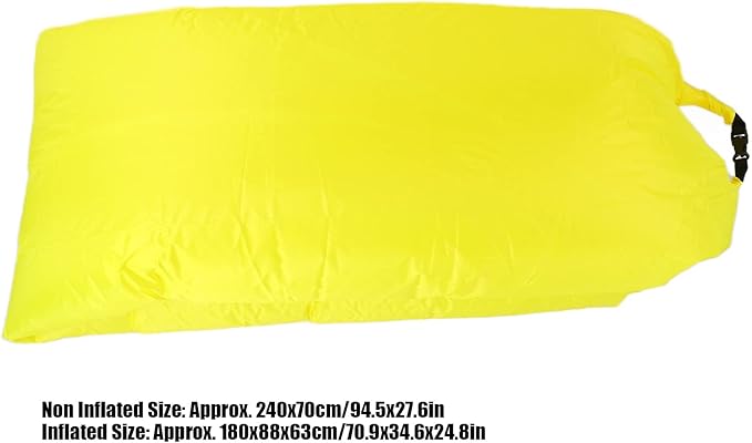 Topyond Air Couch Chair Inflatable Couch for Camping Lightweight Waterproof Blow-Up Chair Easy to Install Beach Air Lounger for Outdoor Travel Hiking Pool Parties