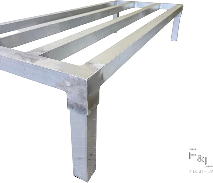 Winco Aluminum Dunnage Rack 1200 lbs Capacity 14 x 24