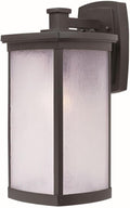 Maxim Terrace-One Light Large Outdoor Wall Mount in Mission Style-8 Inches Wide by 16 inches high-Bronze Finish