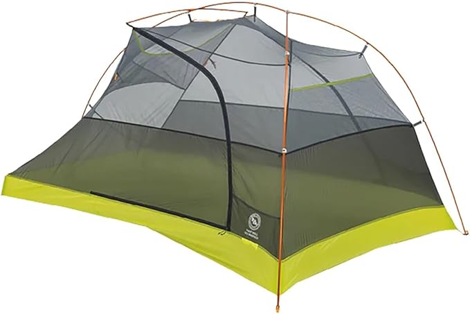 Big Agnes Tiger Wall UL Bikepacking Tent Asphalt/Evening Primrose 2 Person