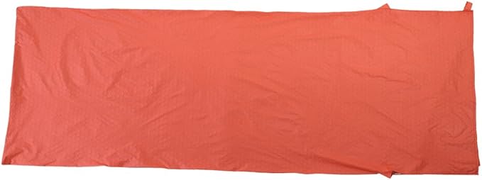 Emergency Survival Sleeping Bag | 80% Body Heat Retention in Cold Weather | Weatherproof &amp Reflective Orange Design | Lightweight 122g for Camping/Hiking/Mountaineering