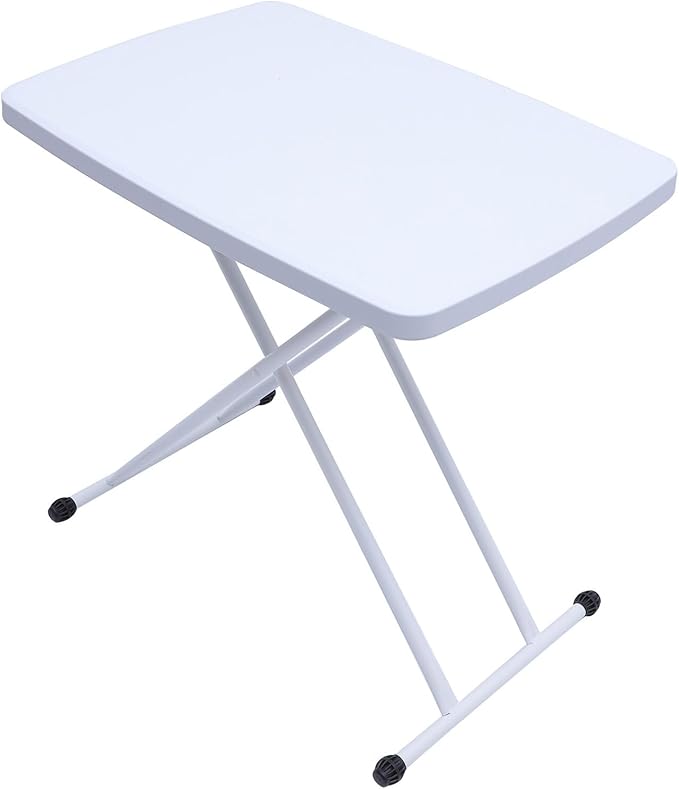 Folding Dining Table Portable Folding Table Plastic Outdoor Desk Lightweight for Camping Picnic and Home Use