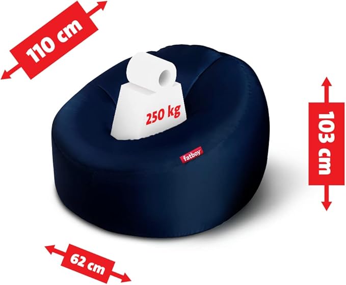 Fatboy Lamzac O Inflatable Chair Dark Blue