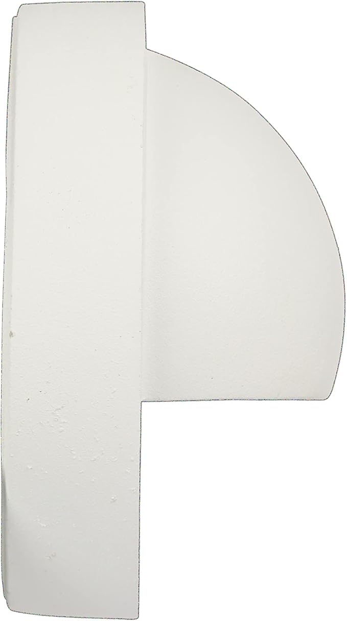 VOLT Cast Brass 12V Deck Light (White) with 3W 2700K Warm White G4 LED Bulb for Low Voltage Landscape Lighting on Outdoor Patio Railing Step Fence &amp Dock