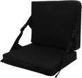 Indoor &amp Outdoor Folding Chair Cushion Foldable Portable Stadium SeatChair Cushion for Sports Events Outing TravellingHiking Fishing