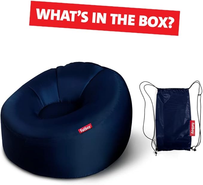 Fatboy Lamzac O Inflatable Chair Dark Blue