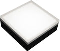 LUMENGY Paver Light 6x6 Inch (5.9x5.9) 5000K Daylight Glare-Free Brick Lighting for Driveways Walkways Pool Decks and Patios 12V Hardwired IP67 Waterproof Drive-Over Rated