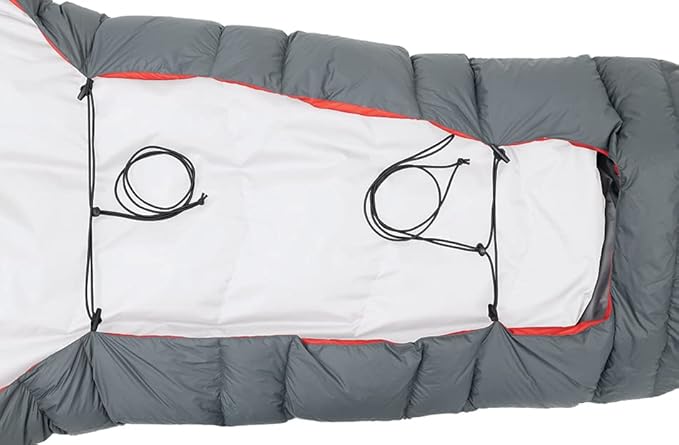 ALPS Mountaineering Pinnacle Quilt - Charcoal/Red
