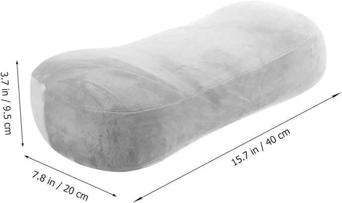 BESPORTBLE 1pcs Comfortable Memory Foam Neck Pillow Portable Sleeping Cushion for Office Travel and Home Supports Head and Neck for Relaxation and Comfort
