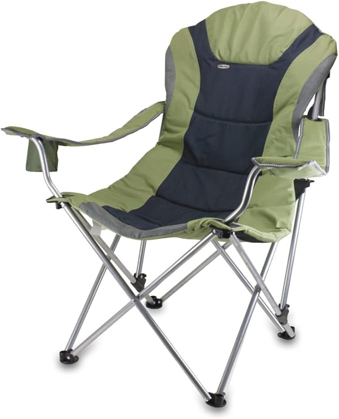 Picnic TIME NCAA Arkansas Razorbacks Reclining Camp Chair - Beach Chair for Adults - Sports Chair with Carry Bag