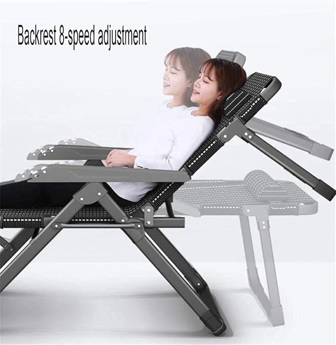 Sun Loungers Heavy Duty Lounge Chairs and Full Flat Cot Folding Reclining Chairs for Garden Outdoor Beach Pool Camping Patio B
