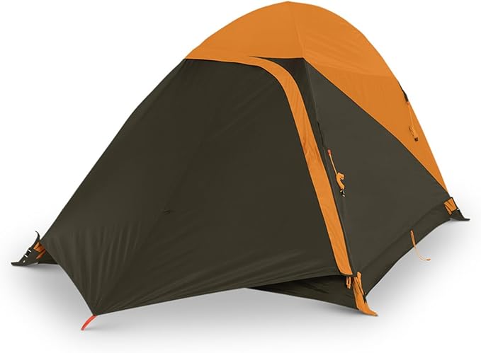 Kelty Grand Mesa 2P or 4P Backpacking Tent – 3 Season Camping Thru Hiking Shelter Aluminum Pole Frame Single Door + Vestibule 2024 Model