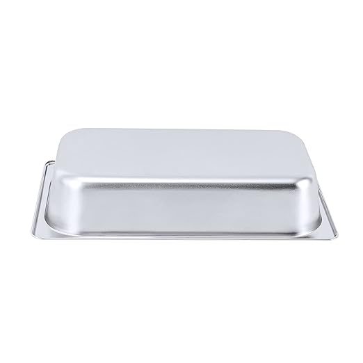 LOYALHEARTDY Steam Table Pan 6 Pack Pans 1/3 Size 2.5 Deep Commercial Hotel Pan 201 Stainless Steel Catering Food Pan Restaurant Supplies for Party Buffet and Event Catering