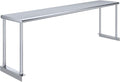 AmGood Stainless Steel Single Overshelf for 60 Long Prep Table. 12 Wide x 60 Long x 18 High