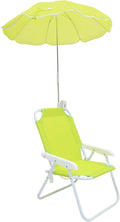 Totority Boy Girl Portable Camping Chair with Umbrella Lightweight Outdoor Beach Stool for Sun Protection Ergonomic Design for Beach Picnic and Camping Activities